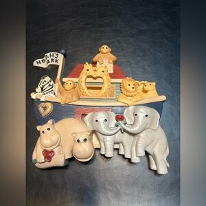 Vintage 1995 Home Interior Noahs Ark Kids Wall Decor Home Interiors #7623